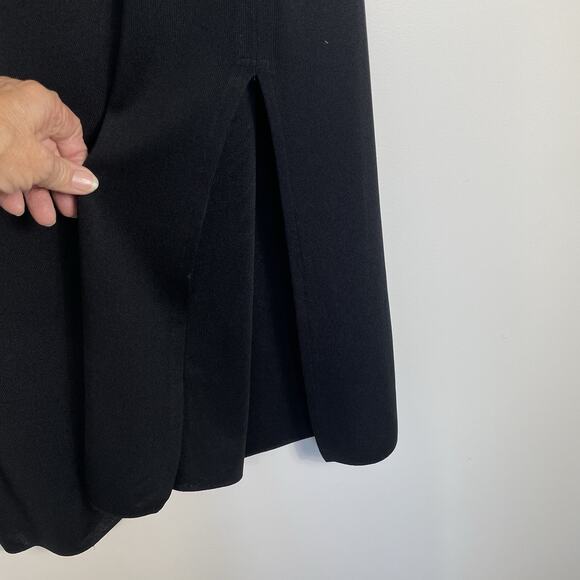 Exclusively Misook Maxi Pencil Skirt Size Large Black Pull On Stretch Career - Picture 5 of 6